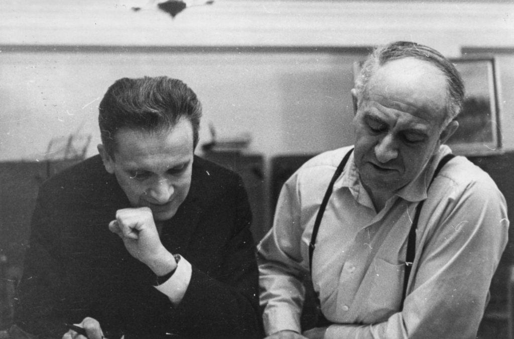 Mieczysław Weinberg and Rudolf Barshai
