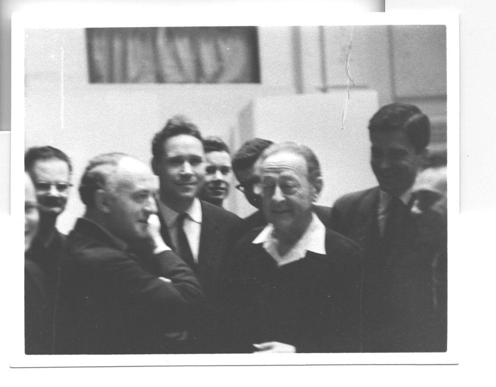 Рудольф Баршай и Яша Хейфец. Нью-Йорк. 1963